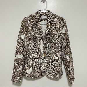 Calvin Klein Paisley Blazer